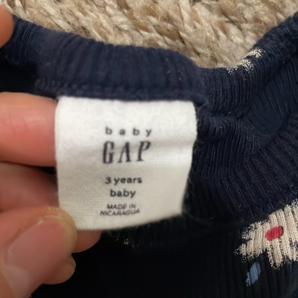 Baby GAP Ribbed Flutter Top - Picture 3 of 3